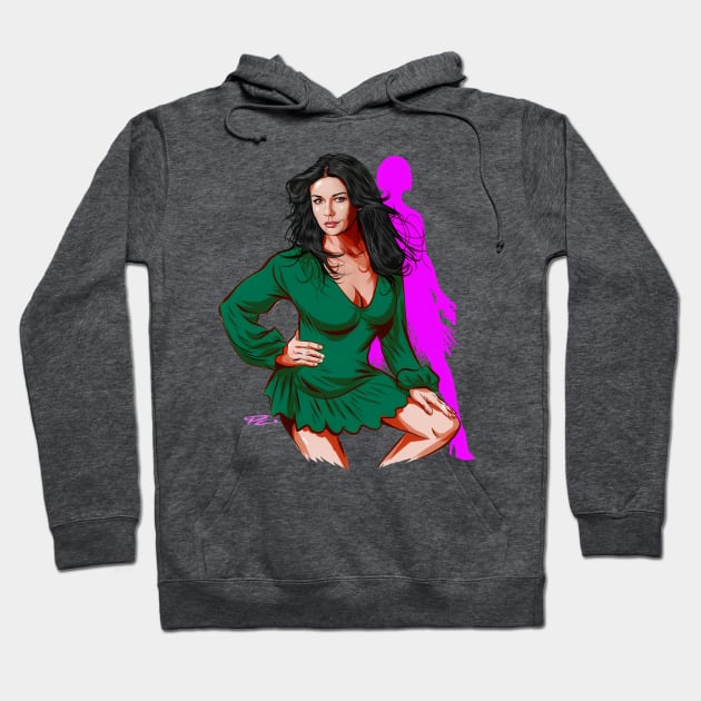 Catherine Zeta Jones Hoodie by PLAYDIGITAL2020